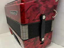 Load image into Gallery viewer, Weltmeister Serino Piano Accordion LMM 26 Key 48 Bass - Red
