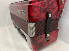 Load image into Gallery viewer, Weltmeister Stella Piano Accordion LMM 41 Keys 120 Bass - Red
