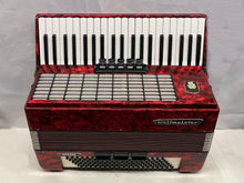 Load image into Gallery viewer, Weltmeister Stella Piano Accordion LMM 41 Keys 120 Bass - Red
