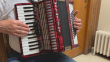 Load and play video in Gallery viewer, Weltmeister Rubin Piano Accordion  MM 30 Key 60 Bass
