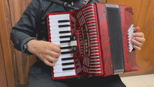 Load and play video in Gallery viewer, Hohner Hohnica Piano Accordion 26 Key 48 Bass
