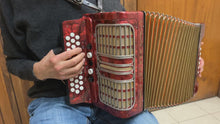 Load and play video in Gallery viewer, Hohner Corona III R Diatonic Button Accordion GCF LMM 3 Row 12 Bass
