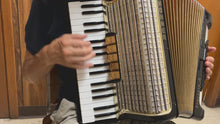 Load and play video in Gallery viewer, Hohner Concerto III Piano Accordion LMM 34 Keys 72 Bass - Black
