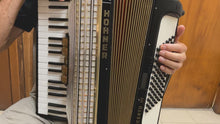 Load and play video in Gallery viewer, Hohner Concerto III Piano Accordion LMM 34 Keys 72 Bass - Black
