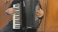Load and play video in Gallery viewer, Frontalini Piano Accordion MM 34 Key 48 Bass - Black

