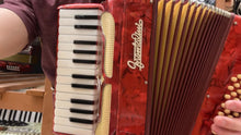 Load and play video in Gallery viewer, Frontalini Piano Accordion MM 25 Key 32 Bass - Red

