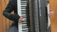 Load and play video in Gallery viewer, Weltmeister Saphir Piano Accordion 41 Key 120 Bass
