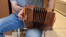 Load and play video in Gallery viewer, Stagi Tenor English Concertina 48 Button - USED
