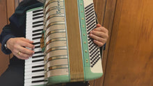 Load and play video in Gallery viewer, Hohner Marchesa Piano Accordion LM 41 Keys 120 Bass - Jade
