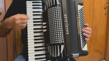 Load and play video in Gallery viewer, Excelsior 306 Piano Accordion LM 41 Keys 120 Bass - Black
