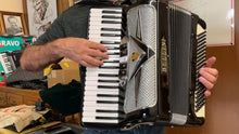 Load and play video in Gallery viewer, Bellini Piano Accordion LM 41 Keys 120 Bass - Black
