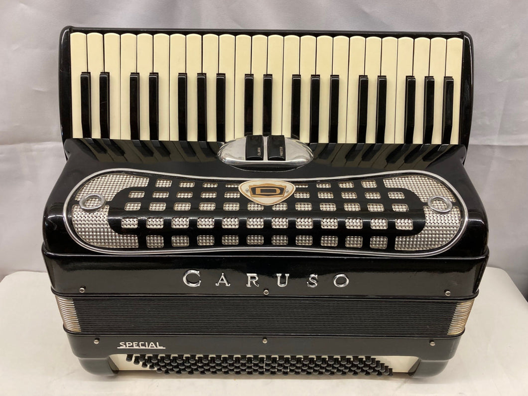 Caruso Special Piano Accordion LM 41 Key 120 Bass - Black