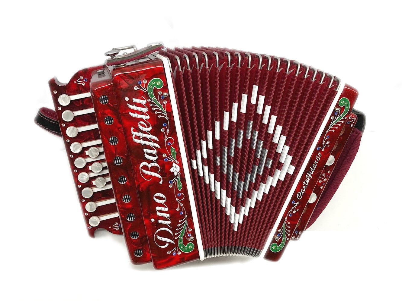 ボタン　アコーディオン dino baffetti Dino Baffetti Accordions for sale - Emilio Accordions