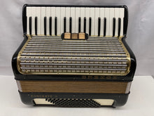 Load image into Gallery viewer, Hohner Concerto II Piano Accordion MM 34 Key 72 Bass - Black
