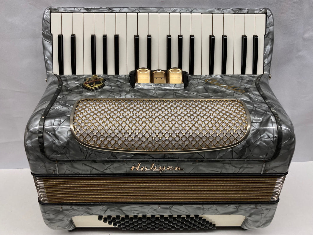Hohner Audio Piano Accordion MM 34 Keys 72 Bass 