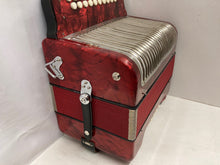 Load image into Gallery viewer, Hohner Double Ray Diatonic Button Accordion BC MMM 2 Row 8 Bass
