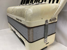 Load image into Gallery viewer, Hohner Tango VM Piano Accordion LMMM (Musette) 41 Key 120 Bass - White
