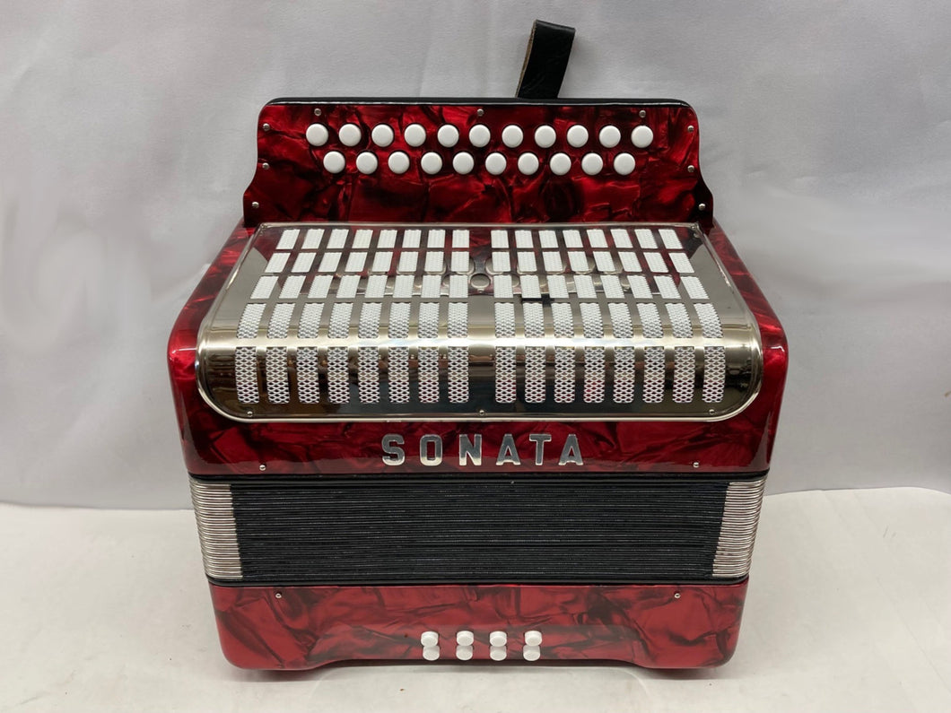 Sonata Diatonic Button Accordion AD MM 2 Row 8 Bass