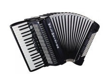 Load image into Gallery viewer, Weltmeister Achat 80 Bass Piano Accordian - Black
