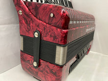 Load image into Gallery viewer, Weltmeister Saphir Piano Accordion LMMH 41 Key 120 Bass - Red
