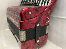 Load image into Gallery viewer, Weltmeister Saphir Piano Accordion LMMH 41 Key 120 Bass - Red
