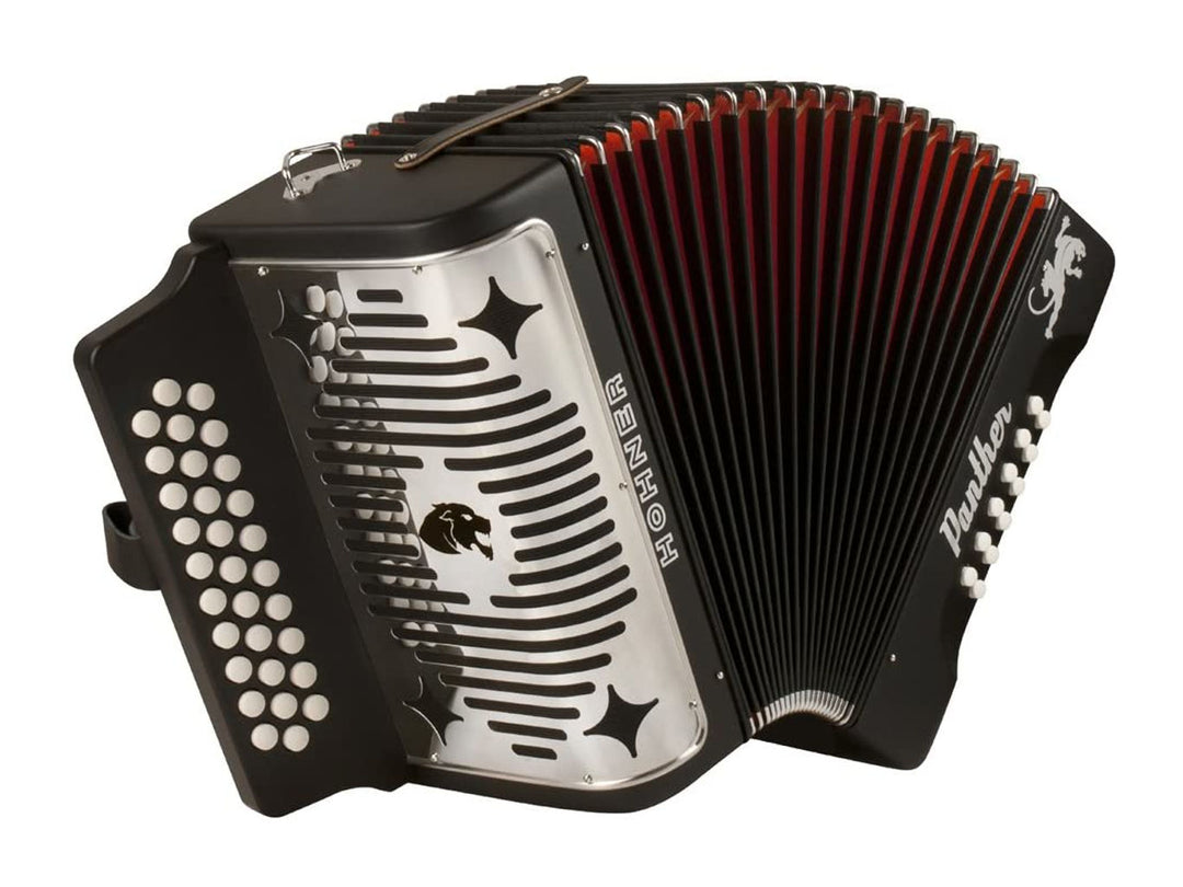 Hohner Panther Diatonic Accordion 3 Row 12 Bass Accordions Canada