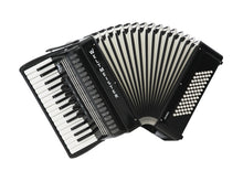 Load image into Gallery viewer, Weltmeister Juwel 72 Bass Piano Accordian - Black
